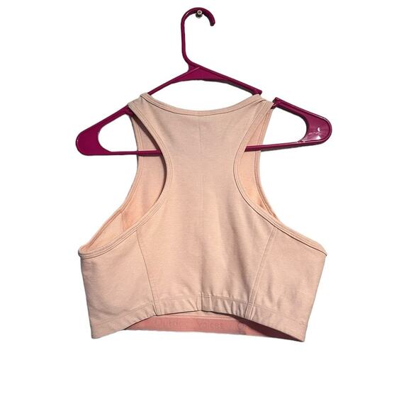 Outdoor Voices Peach Longline Sports Bra Size Large - Picture 2 of 5